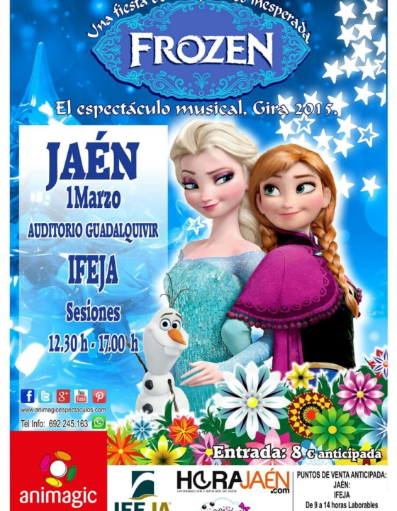 MinniStore Jaén agota las entradas para el espectáculo de Frozen